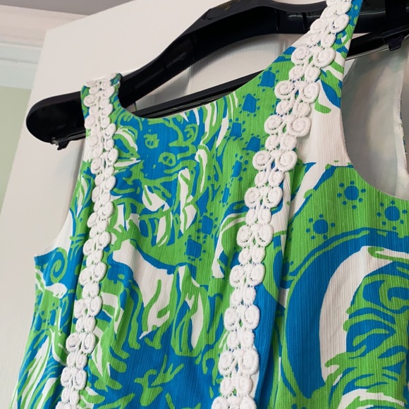 EUC: Lilly Pulitzer Roar of the Jungle Shift Dress - Picture 3 of 10
